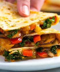 Quesadilla de vegeteles / Vegetable Quesadilla