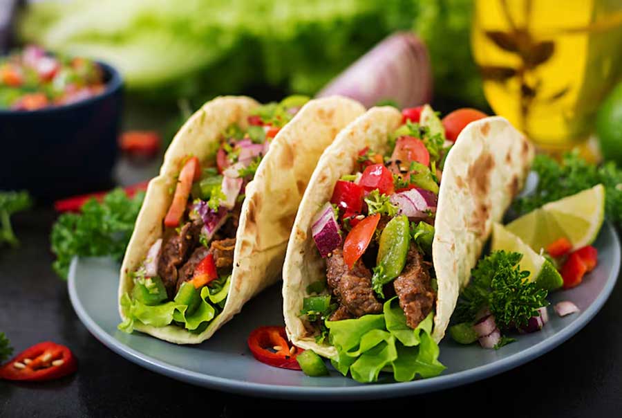 Tacos de res / Beef taco